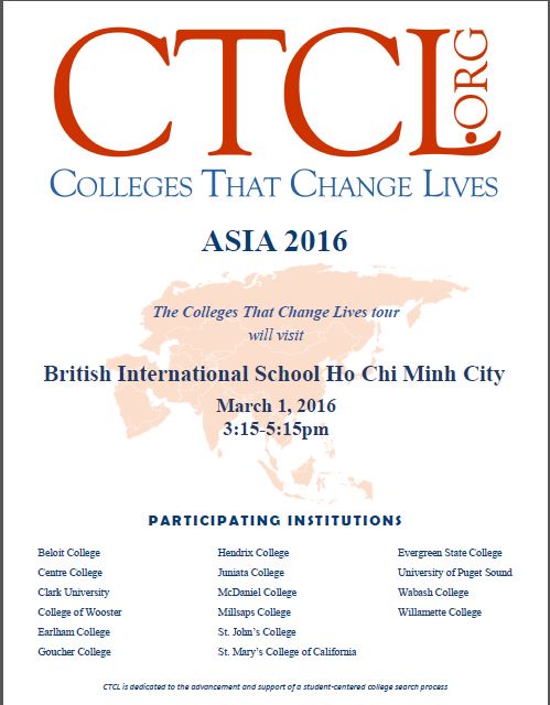 Colleges That Change Lives Tour Public