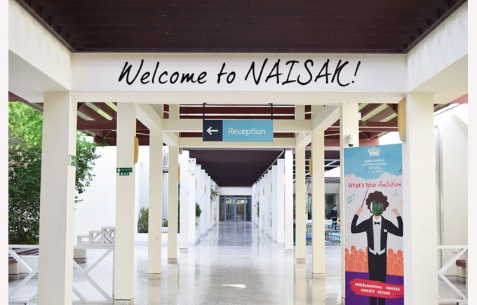 NAISAK Welcome Sign