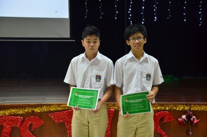 Secondary Award Winners Term 1