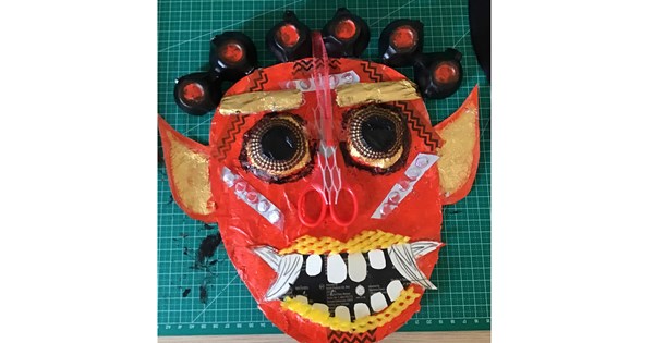 Year 7 Virtual School Sculpture Project On Bali Masks British School Of Beijing Shunyi