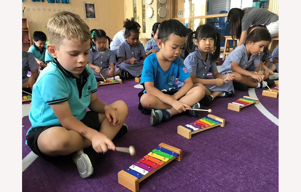 Glockenspiels and Pitch in Year 1