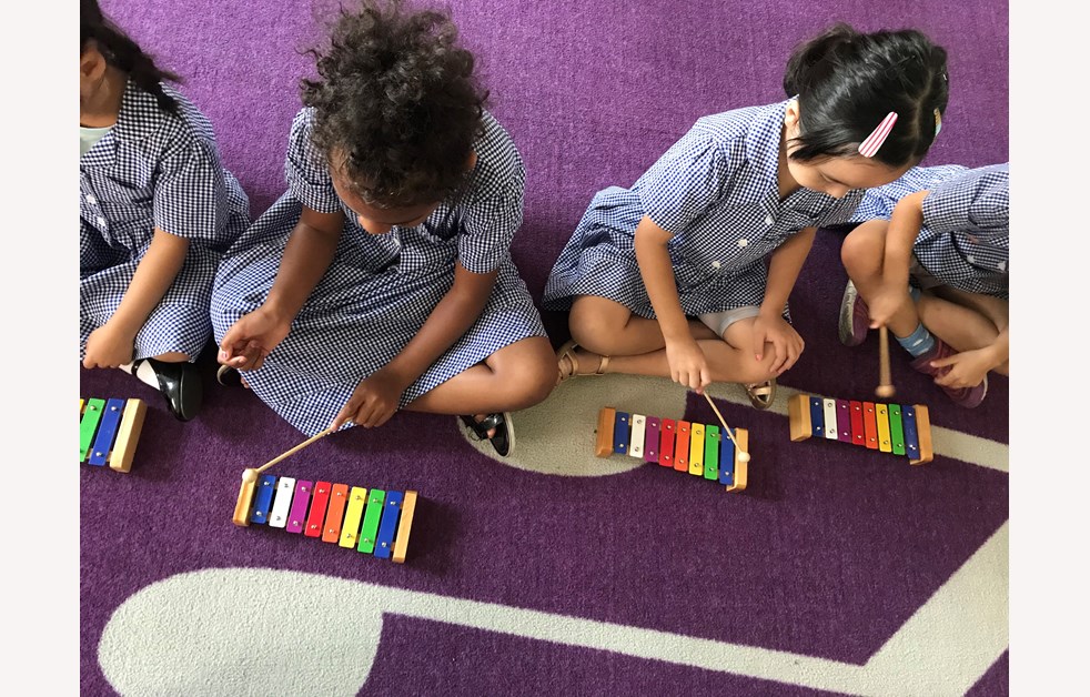 Glockenspiels and Pitch in Year 1