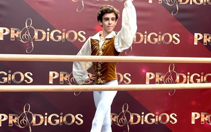 jorge garcia lamelas prodigios 2021 dancer TV competition winner