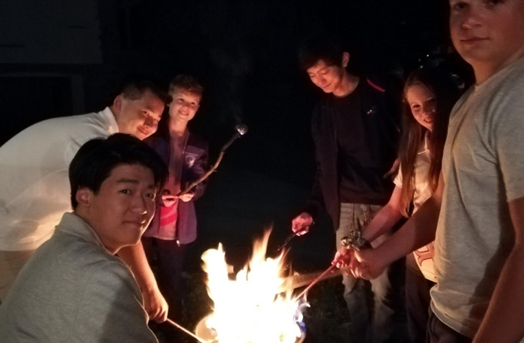 Renardiere campfire