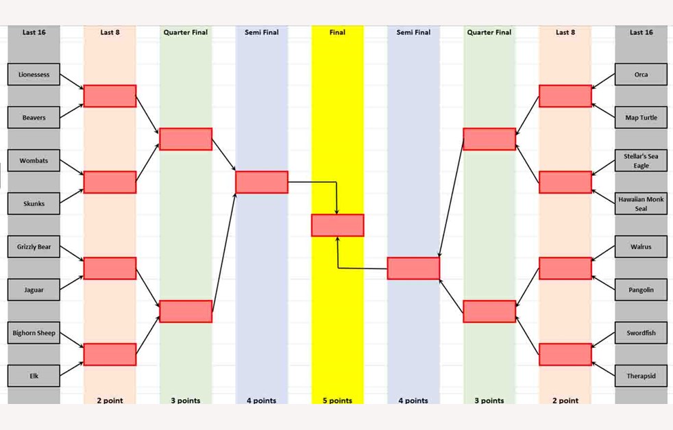 March Mammal Madness Competition