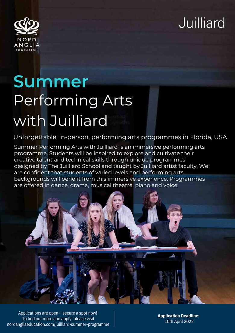Summer Performing Arts With Juilliard