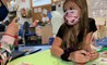 hands on learning spanish class mask craft grade 2 posterboard