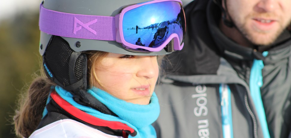 Beau Soleil_ski lesson