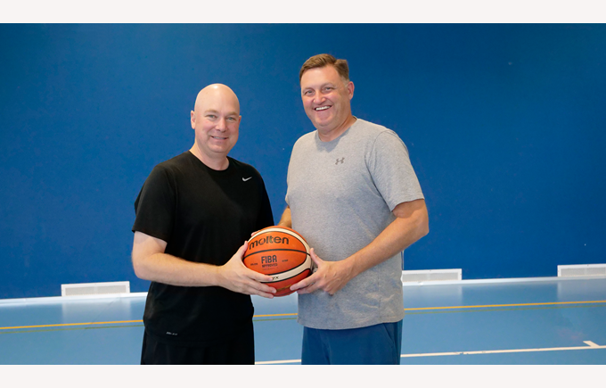 ICS BasketBall Camp 2022 Troy Brown and Dan Kilbert