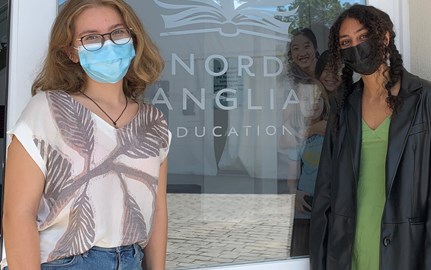 Melis and Norah G11 Nord Anglia Education NAE UNICEF Summit 2021