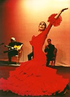 pilar rospide ICS activities programme manager dances flamenco
