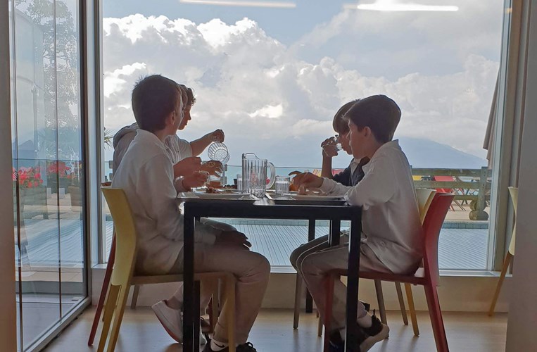 Beau Soleil School restaurant
