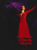 Pilar Rospide Flamenco Pose