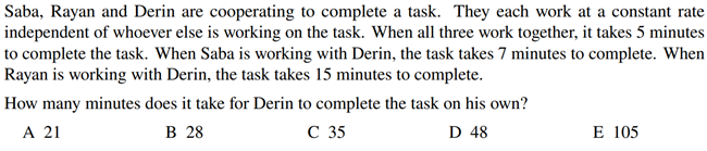 Maths Challenge