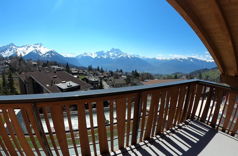 Deux Chalets balcony