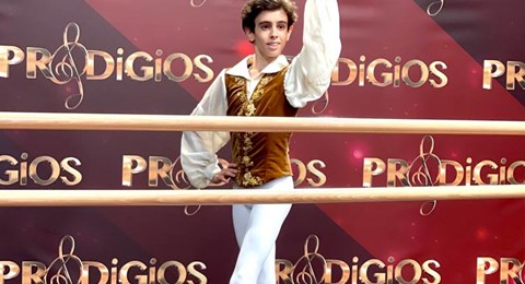 jorge garcia lamelas prodigios 2021 dancer TV competition winner