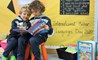 Mother Tongue Language Day Celebrations 2020 Two Primary students reading Hebrew
