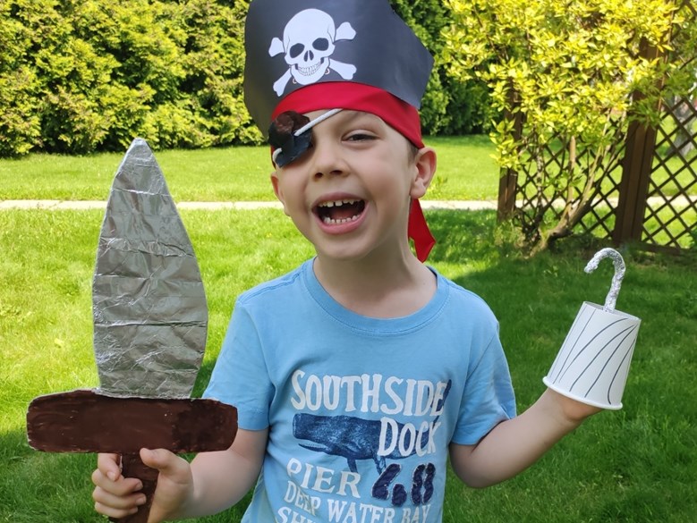 ISM VSE EYFS Student, Pirate