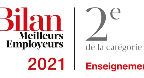 Champittet n&#176;2 of the Best Employers by BILAN Magazine
