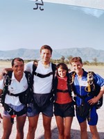 parachute jump meet our staff Ada Oliver