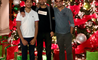 Samir with his brothers, Amit and Raj, all Village High School Alumni!