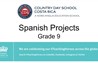 9th Grade Spanish Projects with VSE.