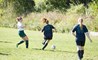 MS girls soccer game
