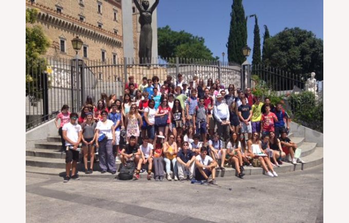 Students visit Spain