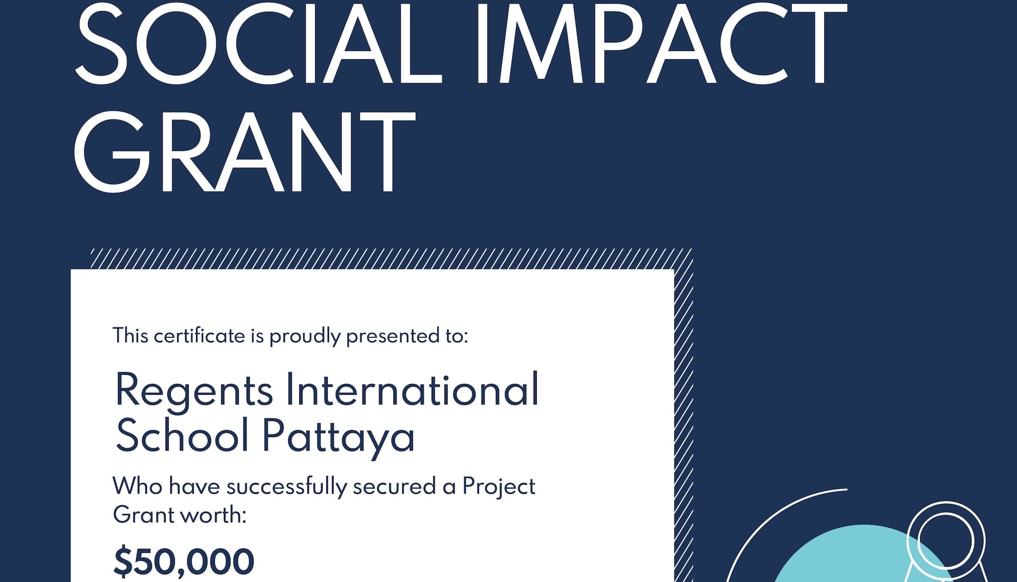 Regents Social Impact Team Secures $50K Grant for ATCC | Regents International School Pattaya - Social impact team secures $50K grant for ATCC