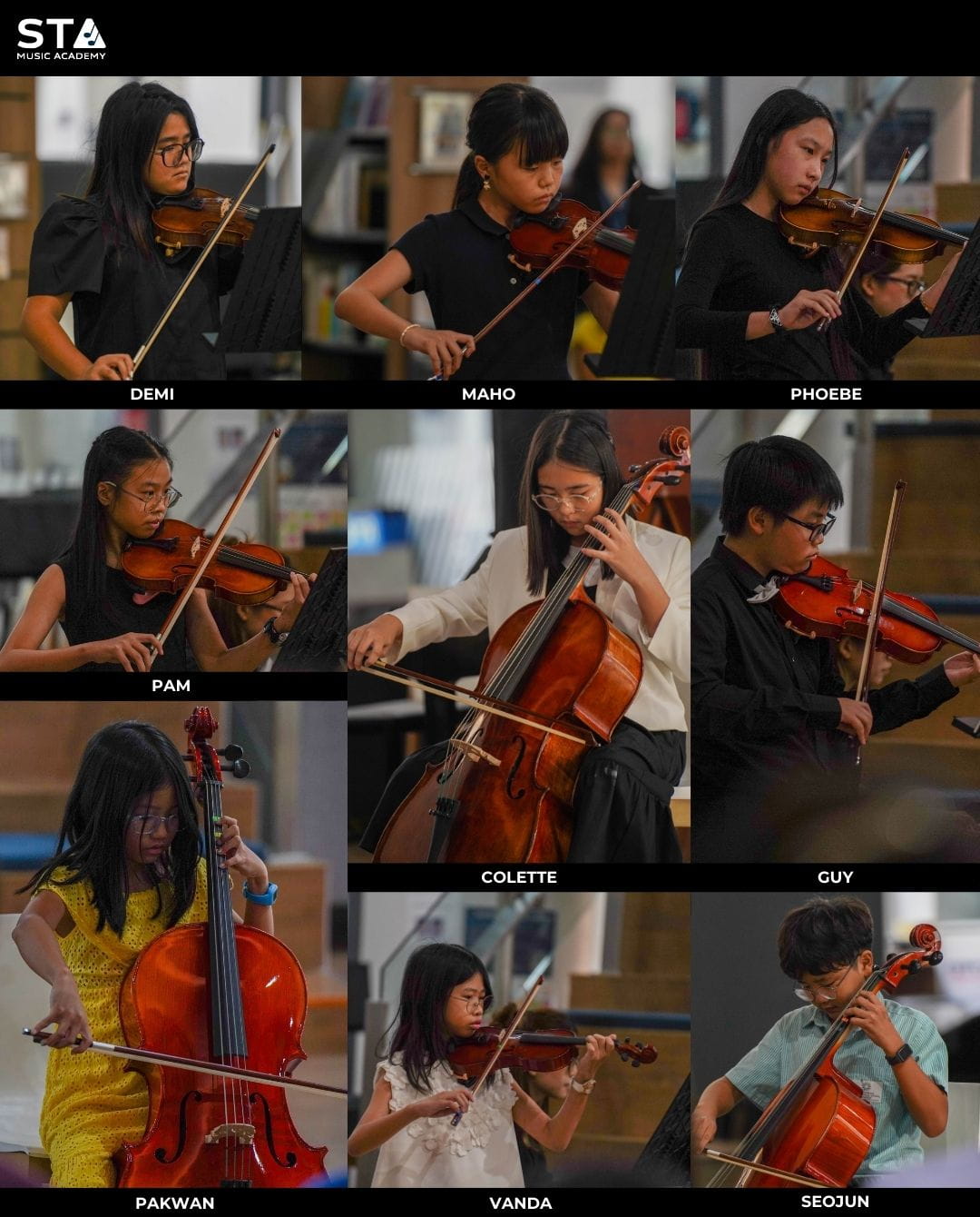 A Huge Congratulations to All STA Music Academy Students! - Music Academy Students