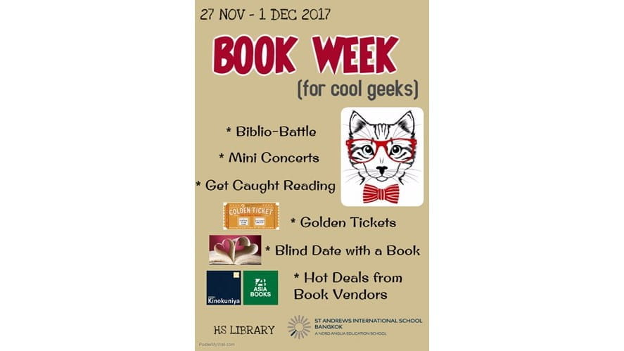 POSTER BOOK WEEK CAT
