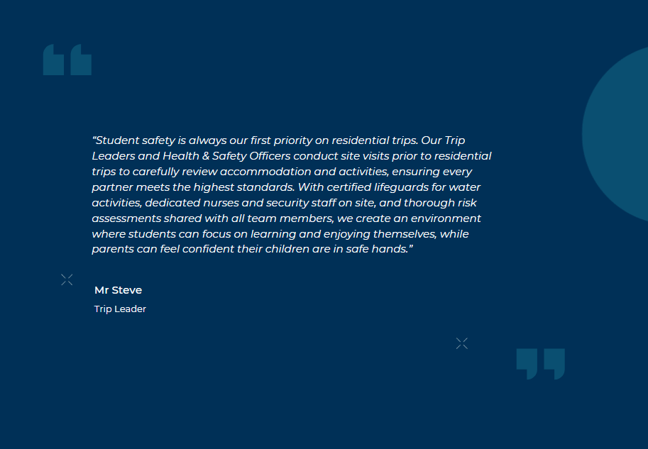 A commitment to student safety - A commitment to student safety