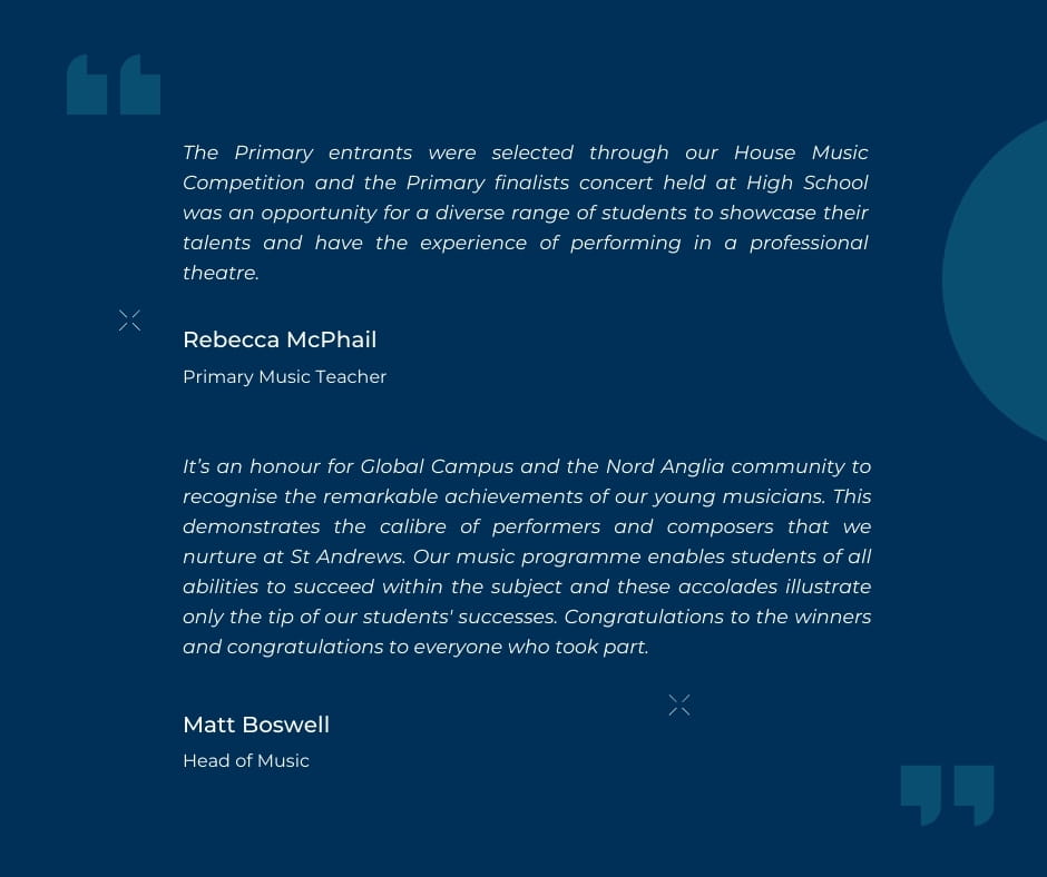 Virtual Young Musician Competition 2024 | St Andrews - Virtual Young Musician Competition 2024